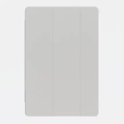 Front. SaharaCase - Samsung Galaxy Tab S11 Ultra Folio Case | Transparent Back | Slim & Durable | Venture Series - Lime Stone Gray.