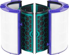 HQRP - TP04 HEPA and Carbon Replacement Filter Set for Dyson HP04 TP04 TP05 DP04 DP05 Air Purifier