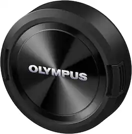 Olympus - Replacement Front Lens Cap for 8mm F1.8 Fisheye PRO Lens, Protective Cover for Secure Storage and Transport - Black