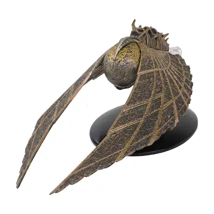 Front. Eaglemoss - Eaglemoss Star Trek Discovery Ship Replica | Klingon Obelisk - Brown.