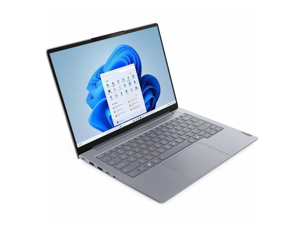 Alt View 3. Lenovo - Lenovo ThinkBook 14 G9 IRL 21UY0006US 14" Touchscreen Notebook - WUXGA - Intel Core 5 2nd Gen 210H - 16 GB - 512 GB SSD - Arctic Gray.