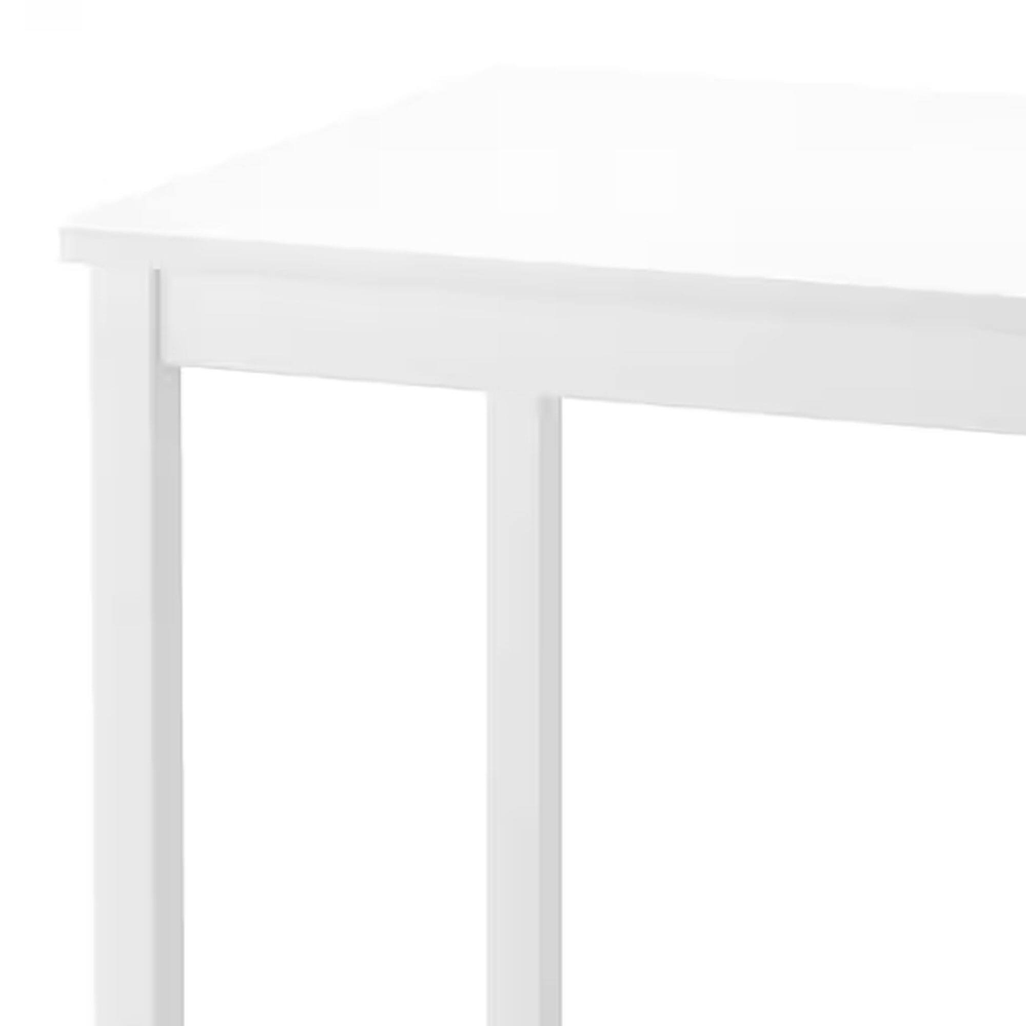 Alt View 4. PJ Wood - PJ Wood Durable Children's Table for Creative Play, Puzzles and Games, White - White.
