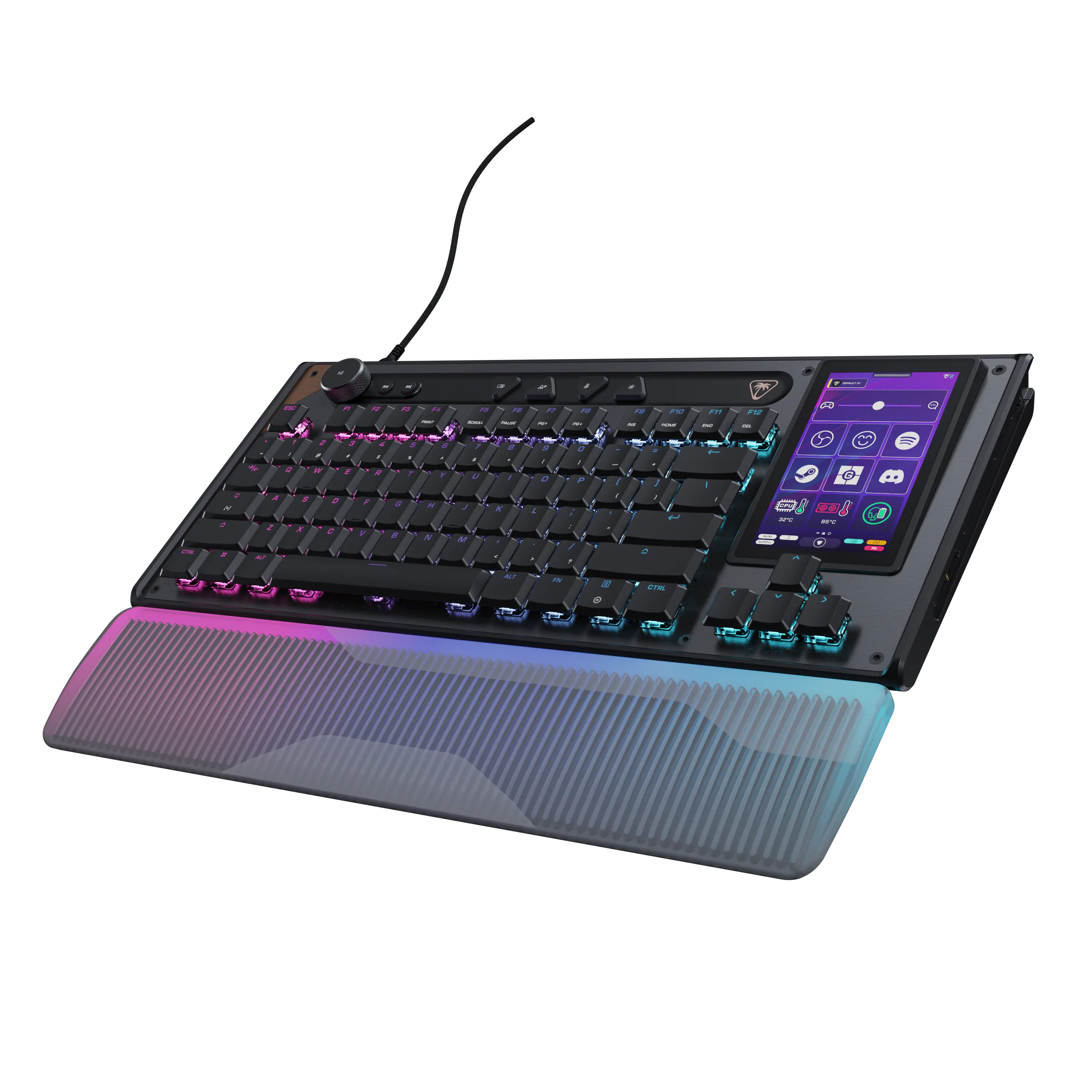 Turtle Beach - Command Series KB7 TKL Wired Gaming Keyboard - Black