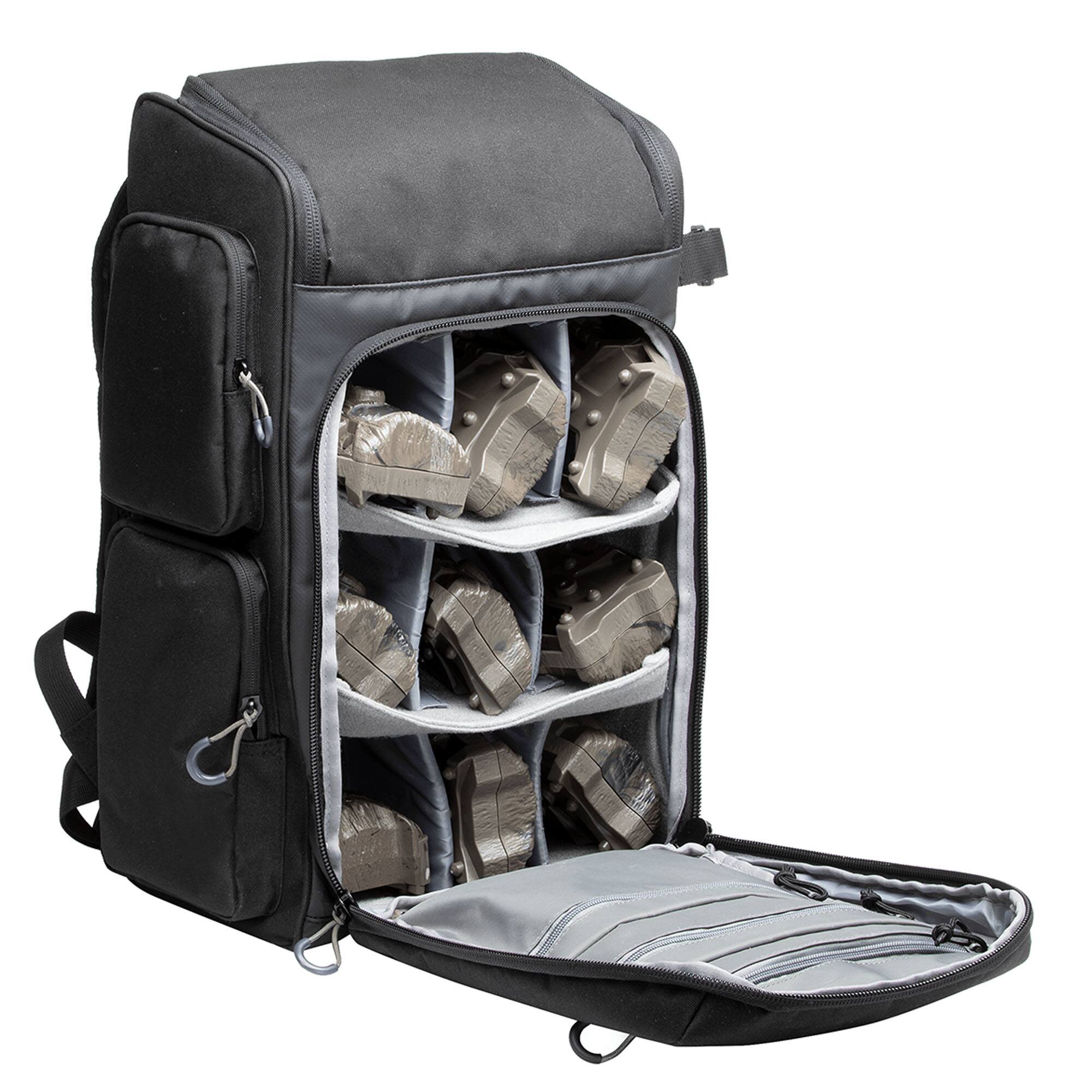 Alt View 3. UTG - UTG Trail Seeker, Trail Cam Backpack, Black - Black.