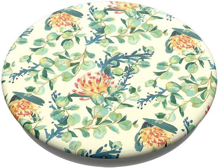 Angle. PopSockets - Popsockets for Phone Grip & Stand Pretty Protea - (800315) - Pretty Protea.