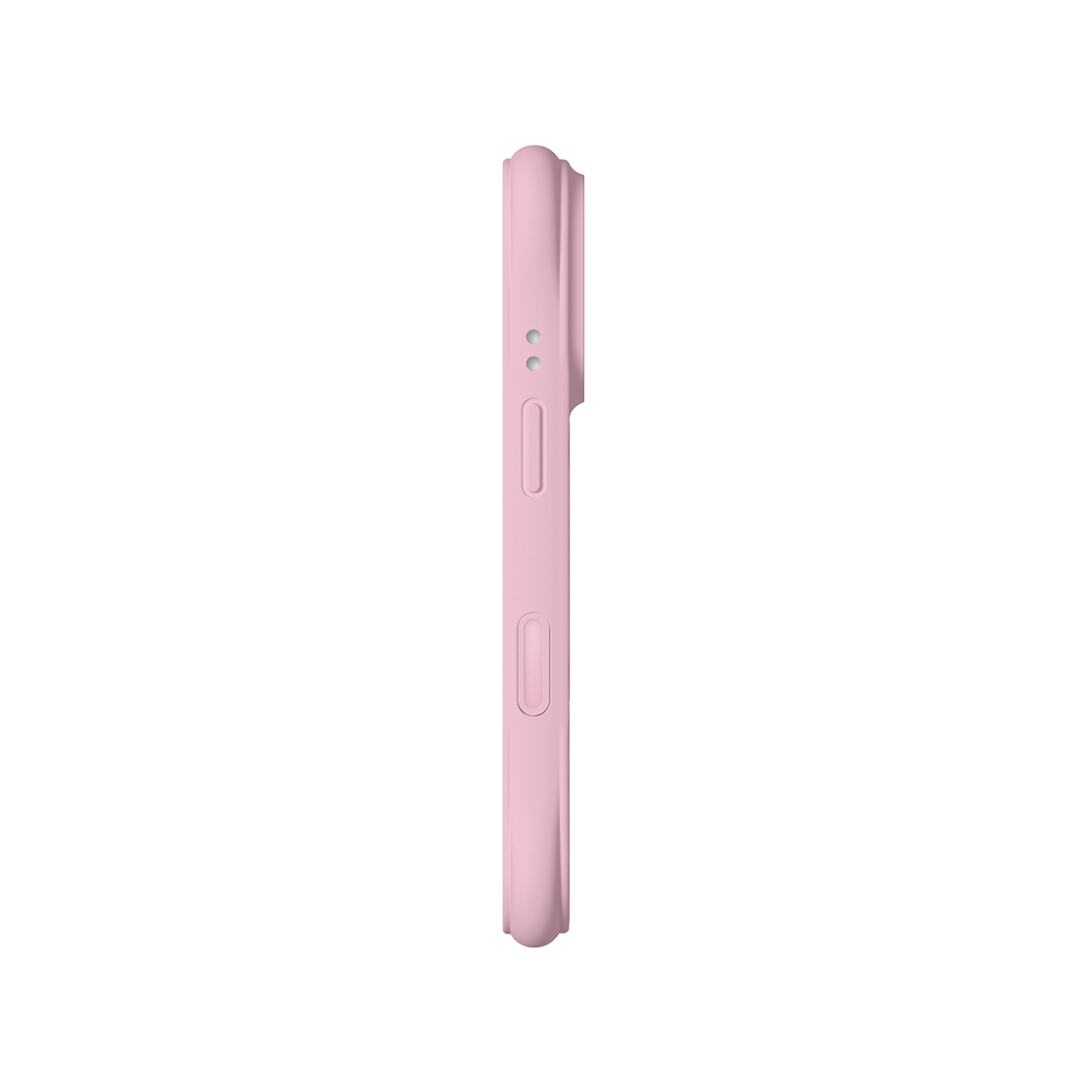 Left. CASETiFY - Ripple Case MagSafe Compatible for Apple iPhone 18 Pro Max and 17 Pro Max Devices - Primrose Pink.