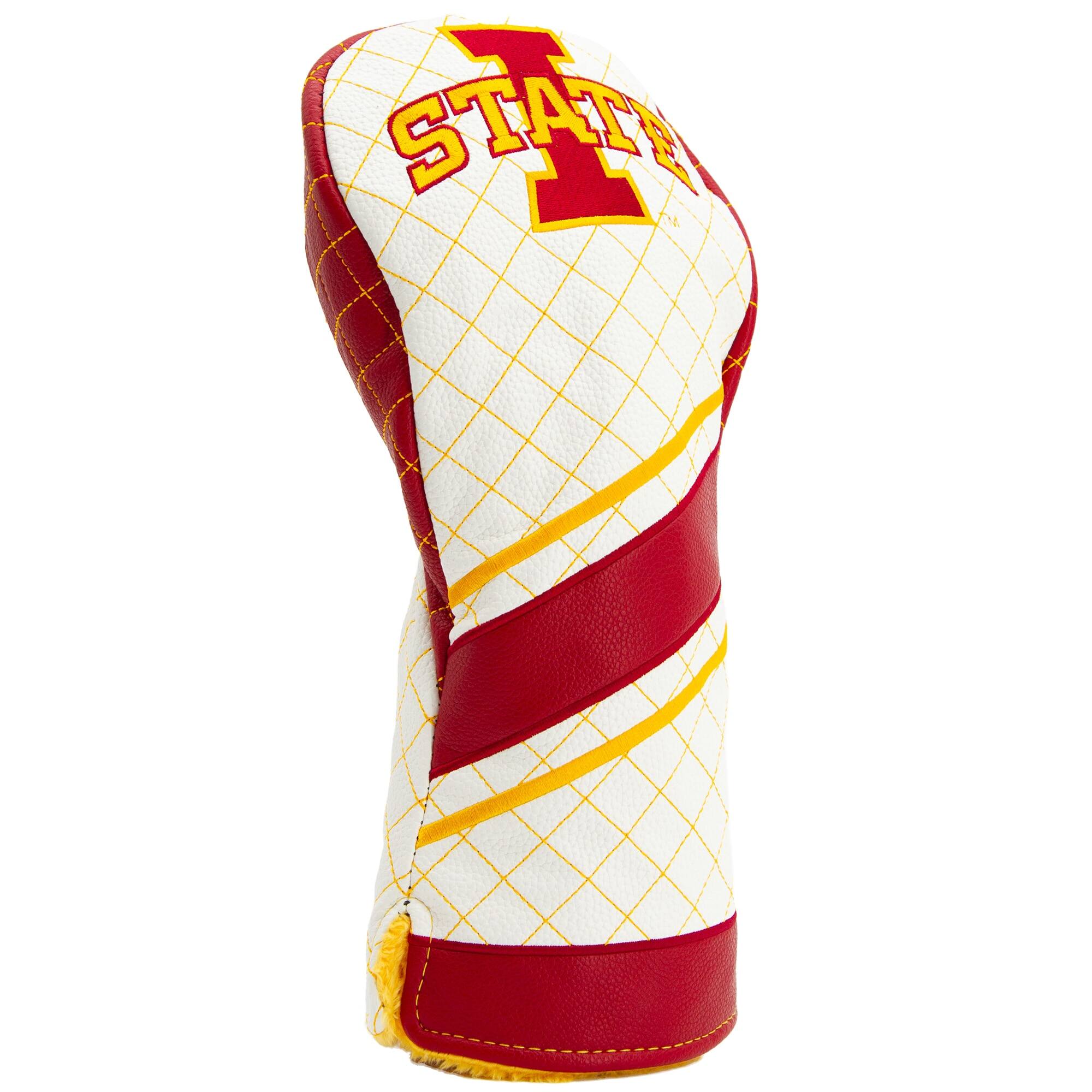 Alt View 2. Team Golf - Iowa State Cyclones Striped Quilted Driver Headcover - Multicolor.