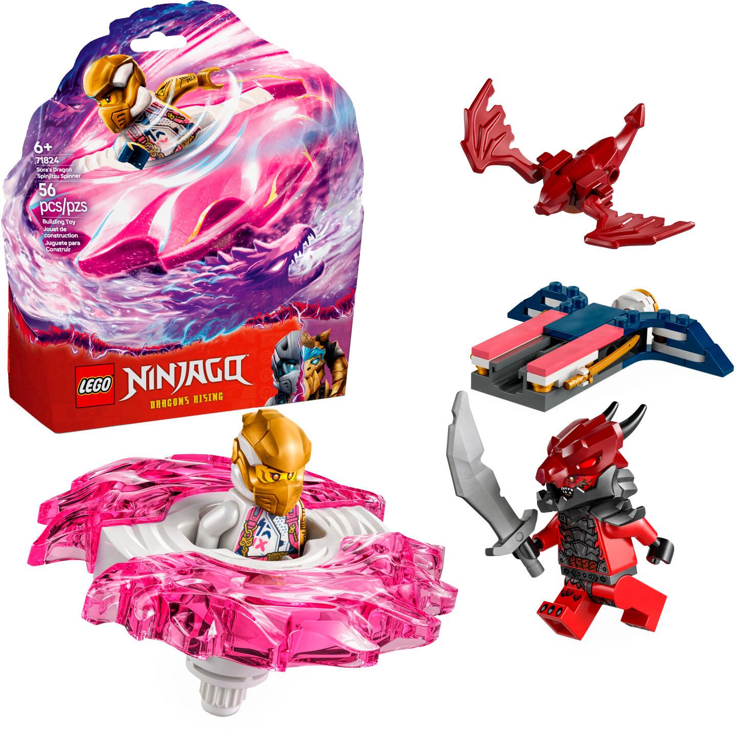 LEGO - NINJAGO Sora's Dragon Spinjitzu Spinner Building Toy 71824