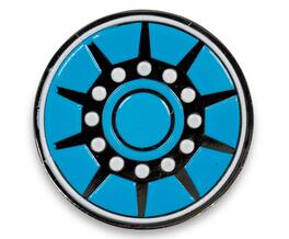 Surreal Entertainment - Iron Man Arc Reactor Enamel Collector Pin - Blue