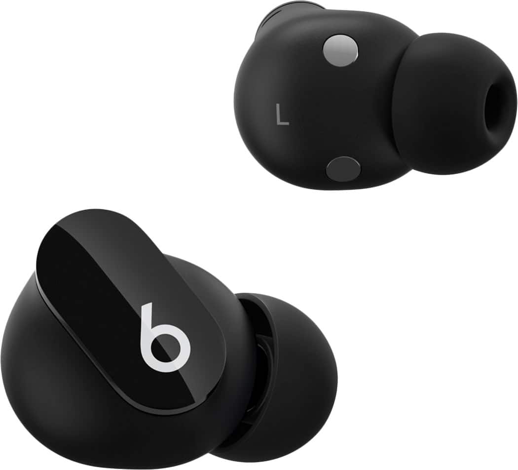 Alt View 12. Beats - Beats Studio Buds Totally Wireless Noise Cancelling Earbuds - Black.
