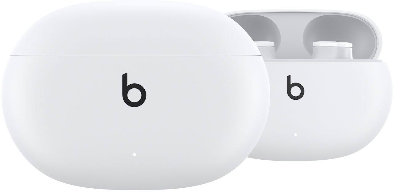 Alt View 15. Beats - Beats Studio Buds Totally Wireless Noise Cancelling Earbuds - White.