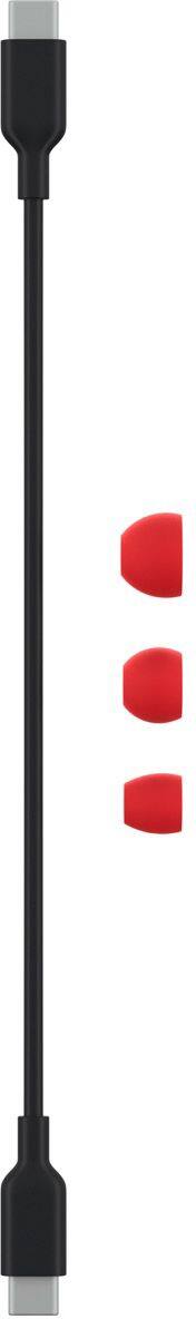 Alt View 16. Beats - Beats Studio Buds Totally Wireless Noise Cancelling Earbuds - Beats Red.