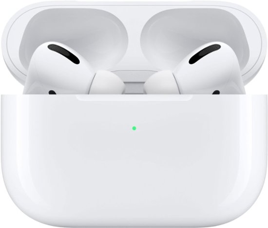 Alt View Zoom 12. Apple - AirPods Pro (1st generation) with Magsafe Charging Case - White.