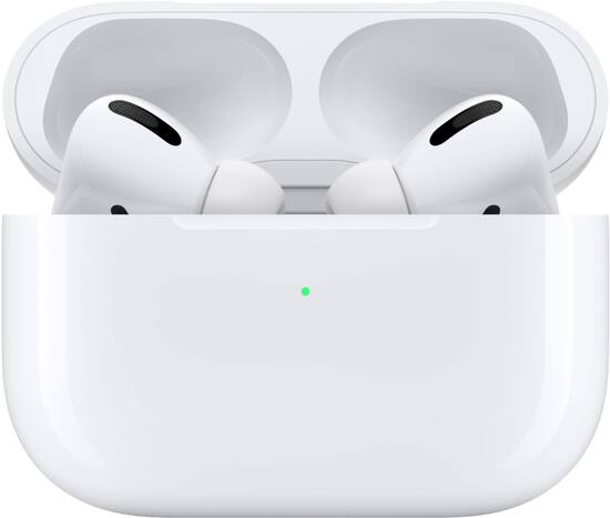 Alt View Zoom 12. Apple - AirPods Pro (1st generation) with Magsafe Charging Case - White.