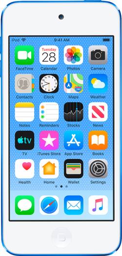 Apple iPod touch® 32GB MP3 Player (7th Generation) Blue MVHU2LL/A Apple iPod touch® 32GB MP3 Player (7th Generation) Blue MVHU2LL/A