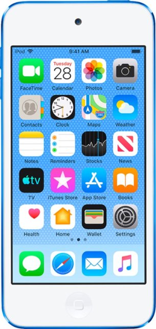 Front Zoom. Apple - iPod touch® 32GB MP3 Player (7th Generation - Latest Model) - Blue.