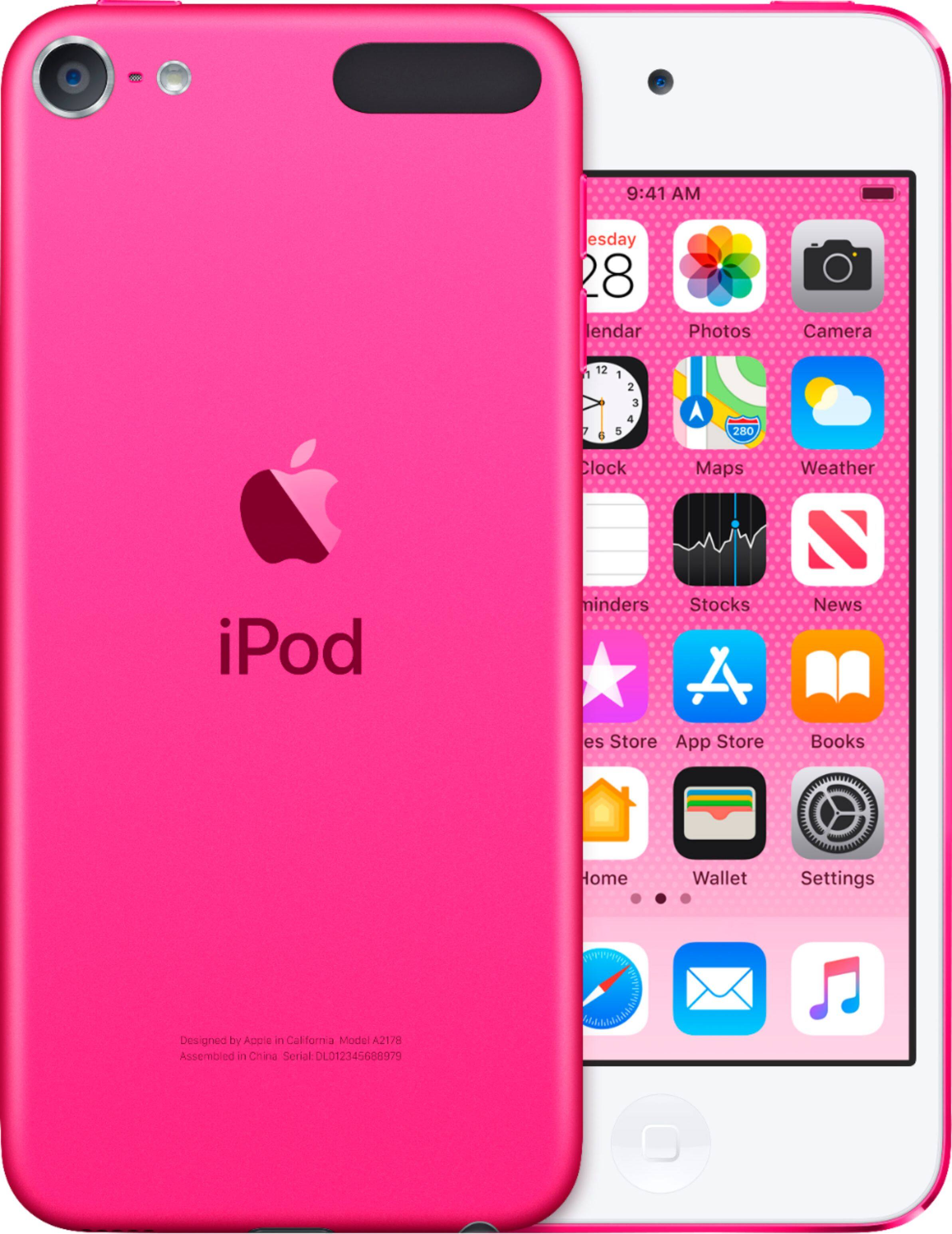 Back. Apple - iPod touch® 128GB MP3 Player (7th Generation - Latest Model) - Pink.