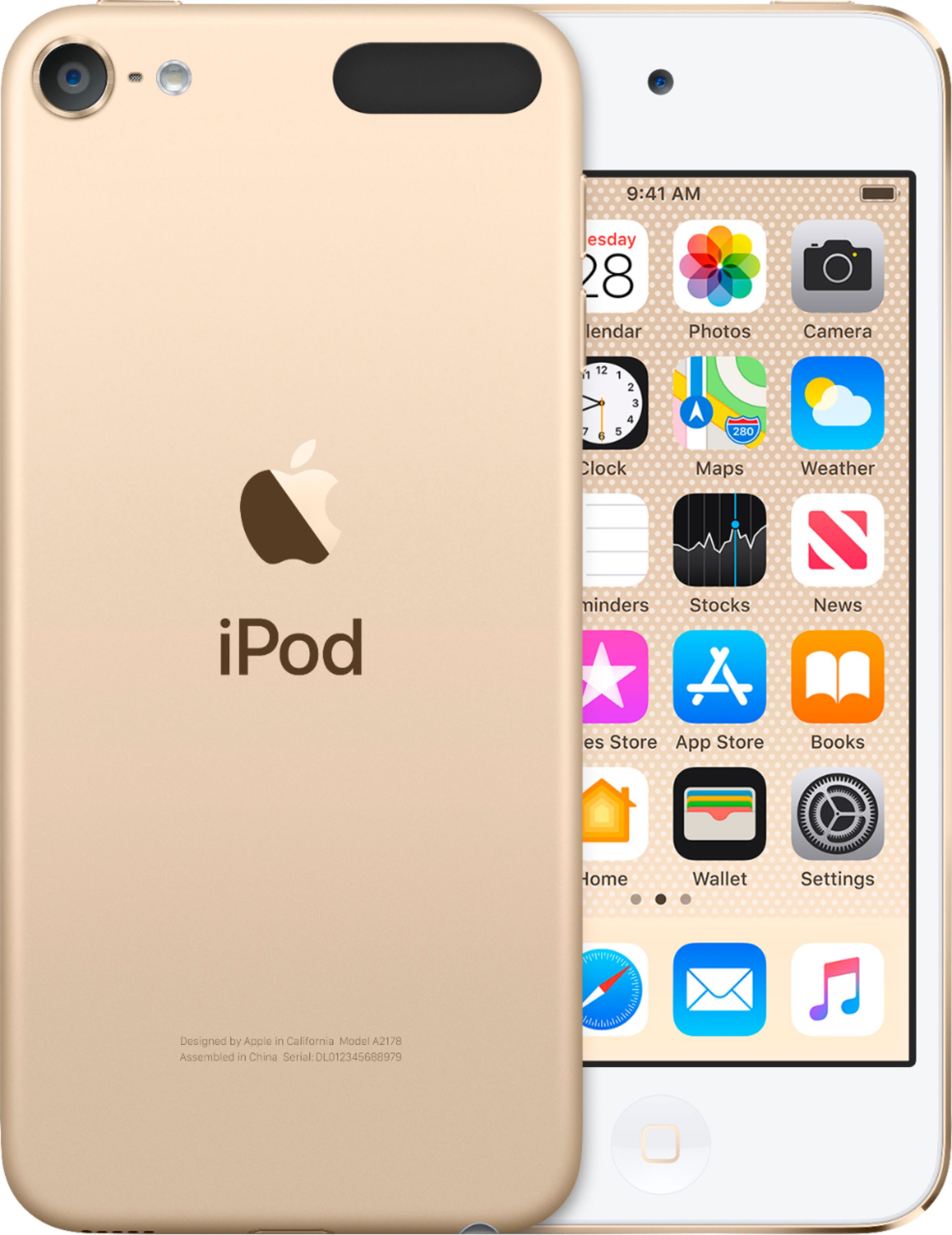 オーディオ機器 ポータブルプレーヤー Best Buy: Apple iPod touch® 128GB MP3 Player (7th Generation 