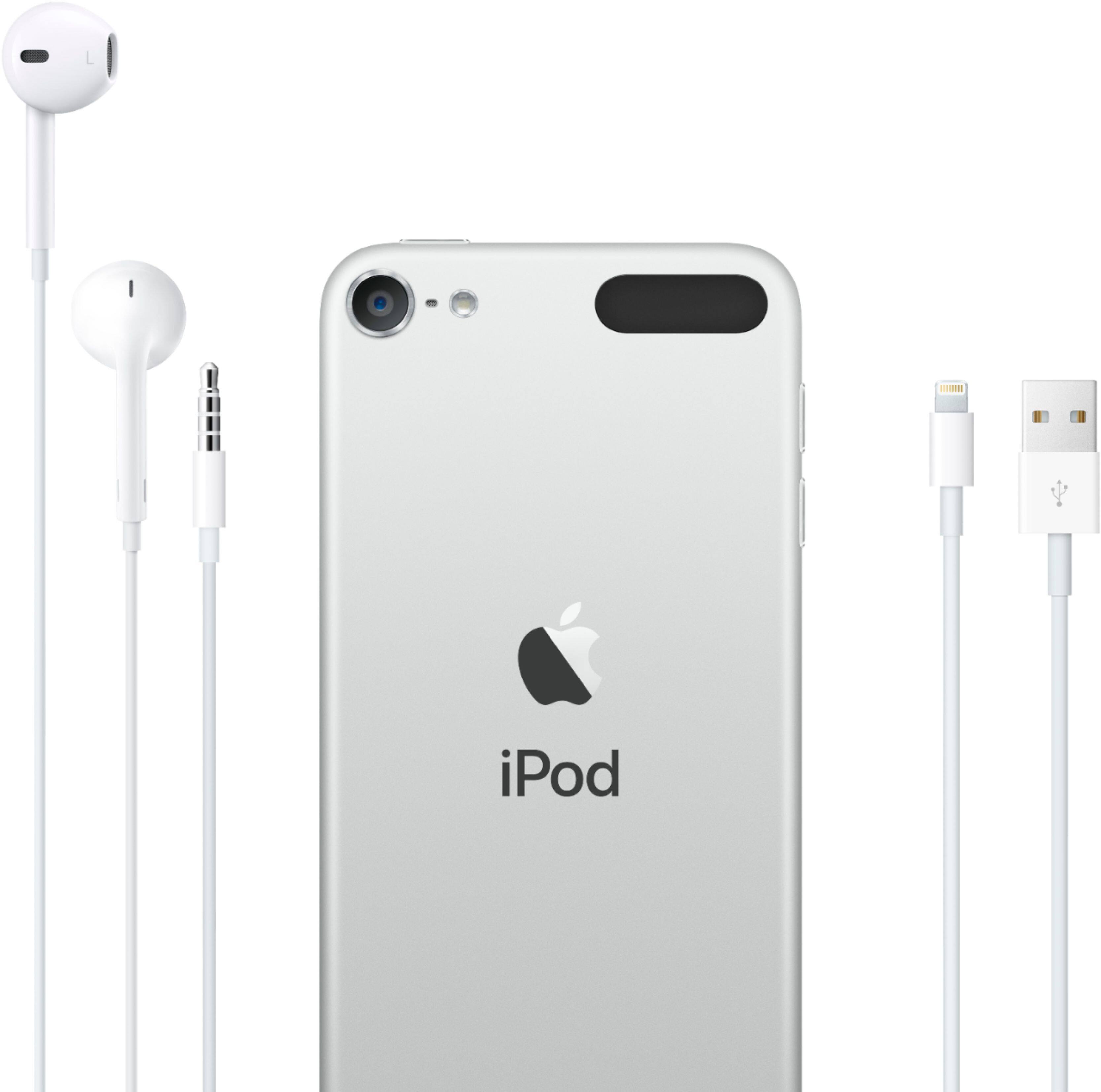 Alt View 12. Apple - iPod touch® 128GB MP3 Player (7th Generation - Latest Model) - Silver.