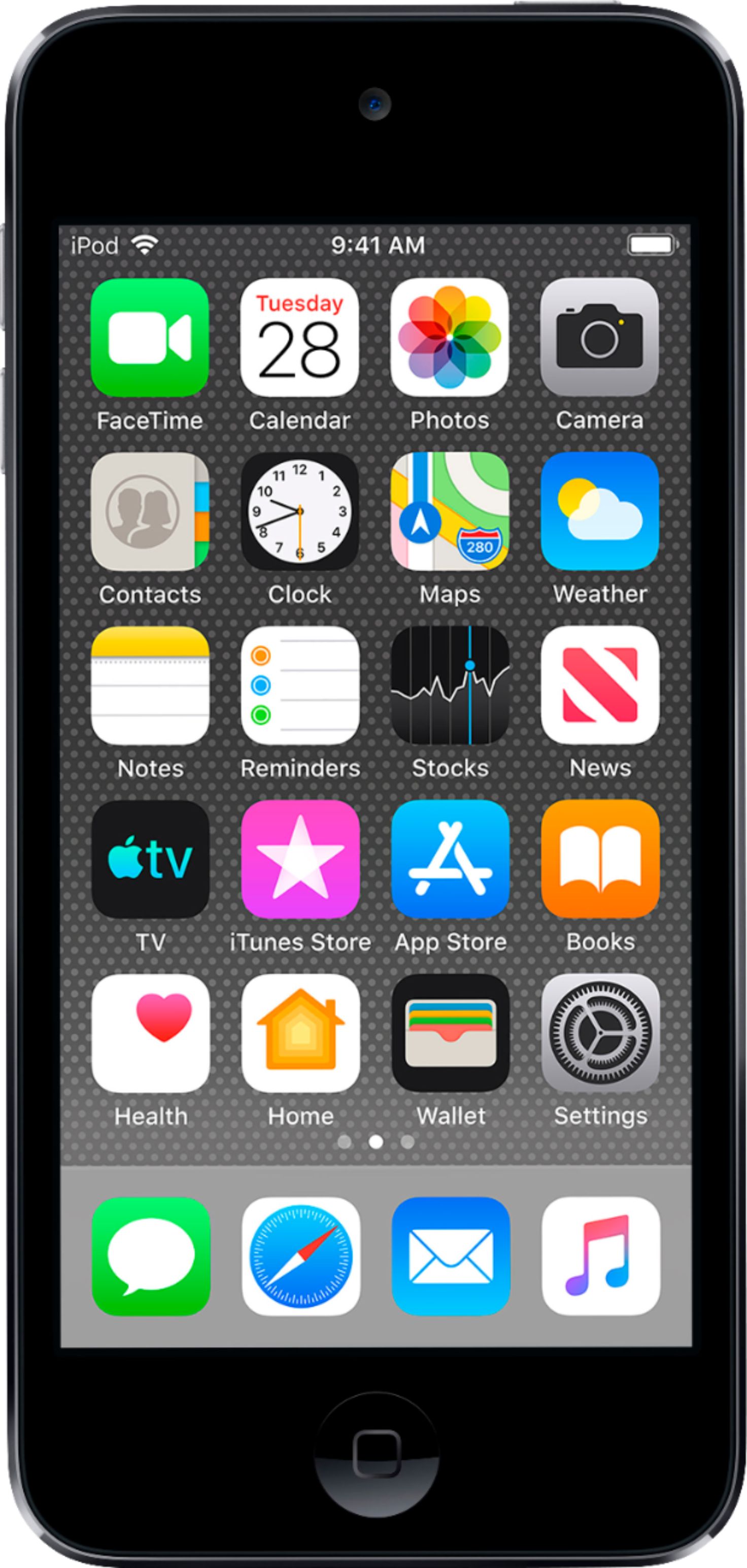 直営通販 touch ipod Apple 第7世代 S-3063 A2178 128GB ポータブルプレーヤー