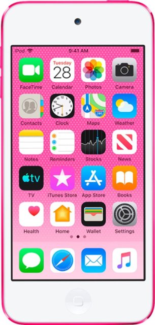 Front Zoom. Apple - iPod touch® 256GB MP3 Player (7th Generation - Latest Model) - Pink.