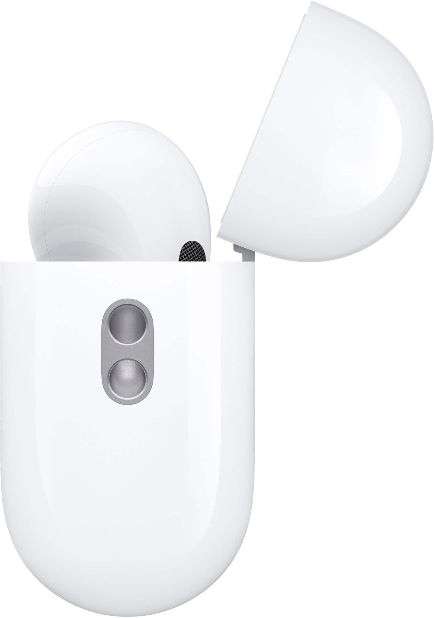 Alt View 11. Apple - AirPods Pro (2nd generation) - White.