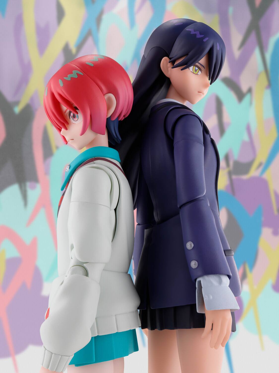 Alt View 3. PopMarket - Tamashii Nations - Mobile Suit Gundam GQuuuuuuX - S.H.Figuarts - Nyaan Action Figure   - COLLECTIBLES - Multicolor.