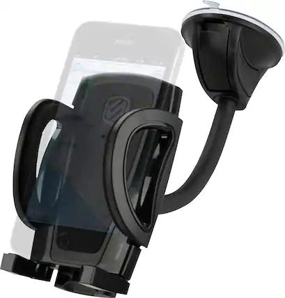 Front. Scosche - StuckUp 4-in-1 Universal Mount for Mobile Devices - Black.