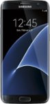 Front Zoom. Samsung - Galaxy S7 edge 32GB - Black Onyx (Verizon).