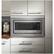 Alt View 13. Monogram - 1.1 Cu. Ft. Mid-Size Microwave - Stainless Steel.