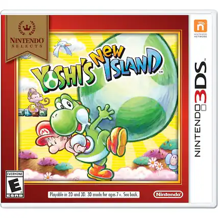 Front. Nintendo - Nintendo Selects: Yoshi’s New Island. - E (Everyone)