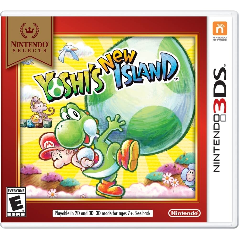 Front. Nintendo - Nintendo Selects: Yoshi’s New Island. - E (Everyone)