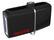 Alt View 11. SanDisk - Ultra Dual 128GB Micro USB/USB 3.0 Type A Flash Drive - Black.