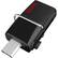 Alt View 13. SanDisk - Ultra Dual 128GB Micro USB/USB 3.0 Type A Flash Drive - Black.