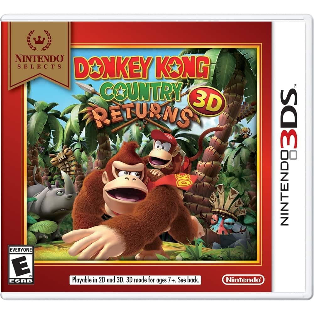 Front. Nintendo - Nintendo Selects: Donkey Kong Country Returns 3D.