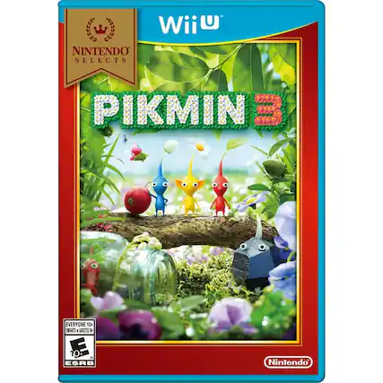 Front. Nintendo - Nintendo Selects: Pikmin 3 - Multi. - E10+ (Everyone 10+)
