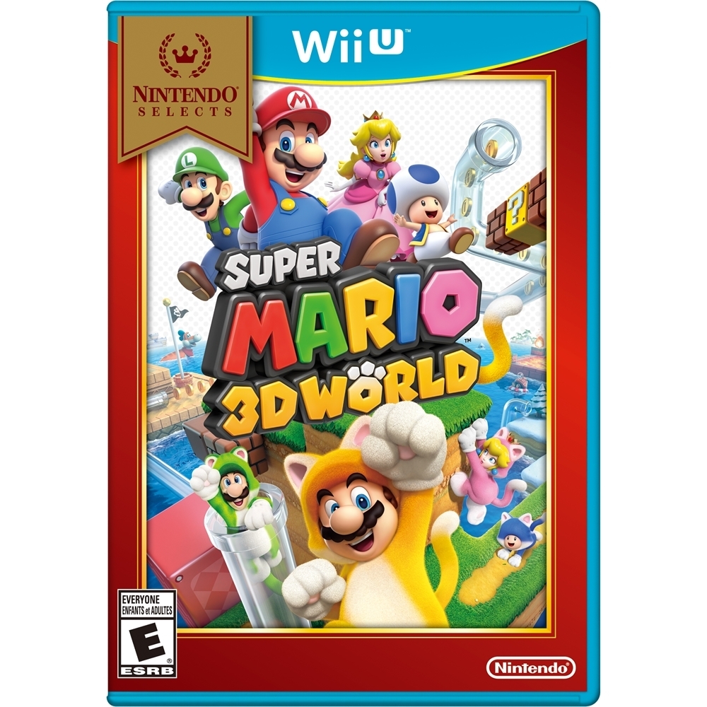 Gå rundt krøllet Dusør Nintendo Selects: Super Mario 3D World Standard Edition Nintendo Wii U  WUPPARD2 - Best Buy