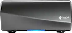 Front. Denon - Heos Link HS2 Streaming Media Player - Black and Gunmetal.