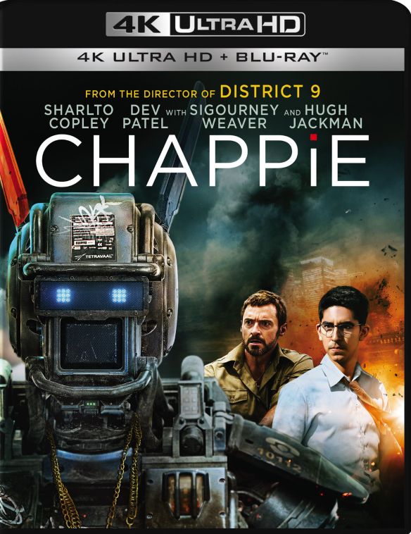  Chappie [Includes Digital Copy] [4K Ultra HD Blu-ray/Blu-ray] [2015]