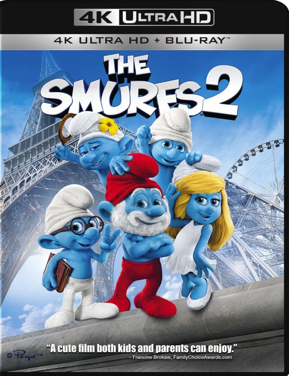  The Smurfs 2 [Includes Digital Copy] [4K Ultra HD Blu-ray/Blu-ray] [2013]