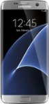 Front Zoom. Samsung - Galaxy S7 edge 32GB - Silver Titanium (Verizon).