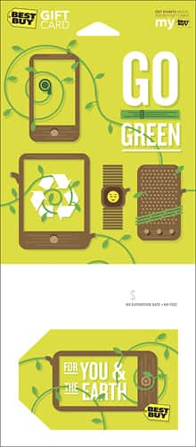 Best Buy® - $75 Go Green. For You and the Earth Gift Card-Front_Standard 