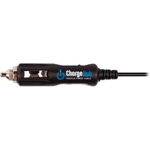Alt View 11. ChargeHub - Vehicle Power Cable for ChargeHub - Black.