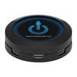 ChargeHub - 7-Port USB Universal Charging Station Super Value Pack - Black - Larger Front