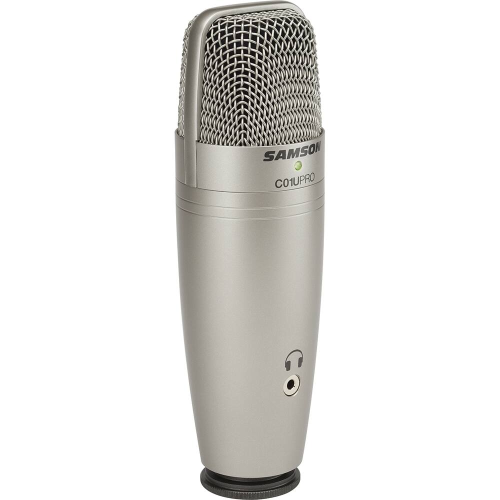 Angle. Samson - C01U Pro USB Studio Condenser Microphone.