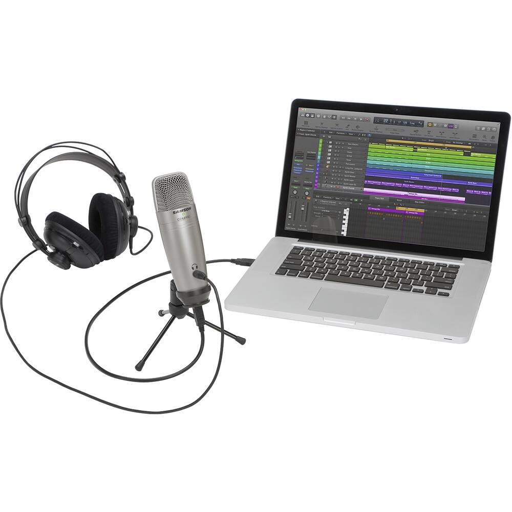 Alt View 13. Samson - C01U Pro USB Studio Condenser Microphone.
