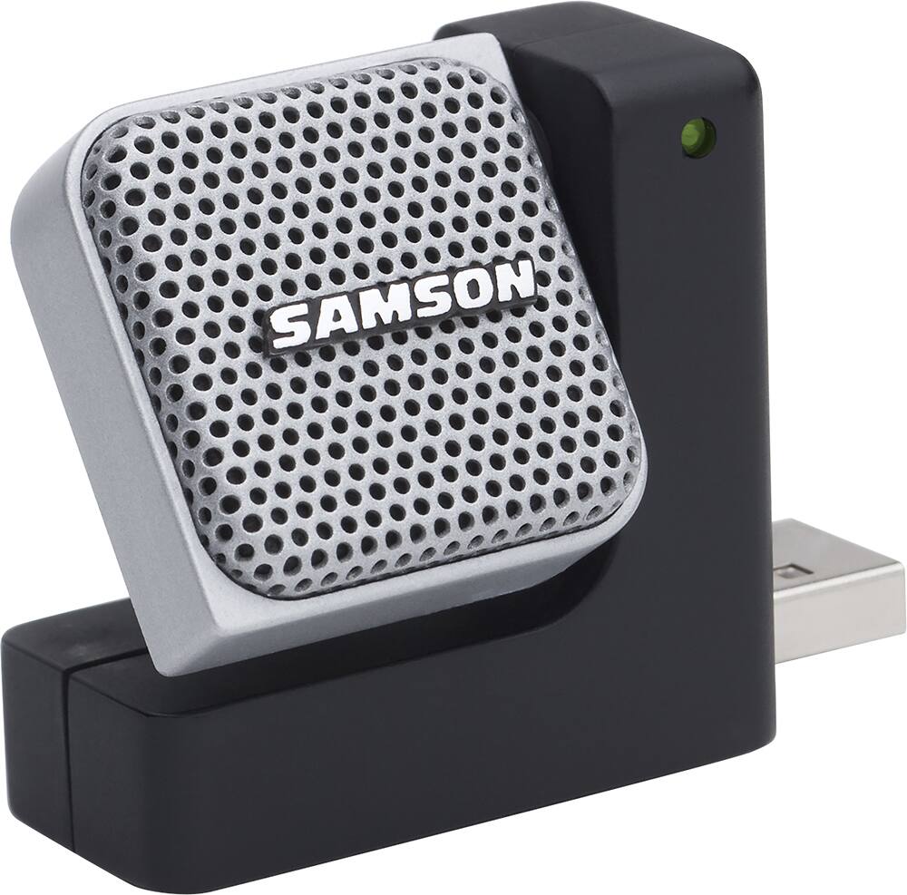 Angle. Samson - Go Mic Direct Portable USB Microphone with Noise Cancellation Technology.