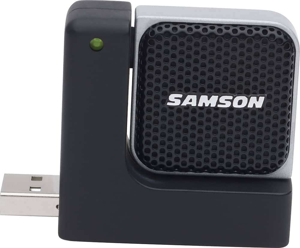 Alt View 11. Samson - Go Mic Direct Portable USB Microphone with Noise Cancellation Technology.