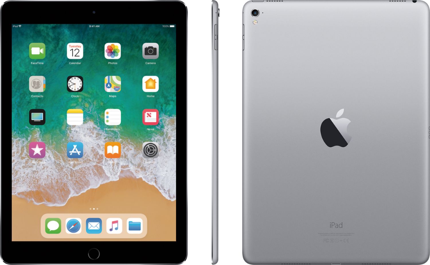 Picasso Desacuerdo desastre Apple 9.7-Inch iPad Pro with WiFi 32GB Space Gray MLMN2LL/A - Best Buy
