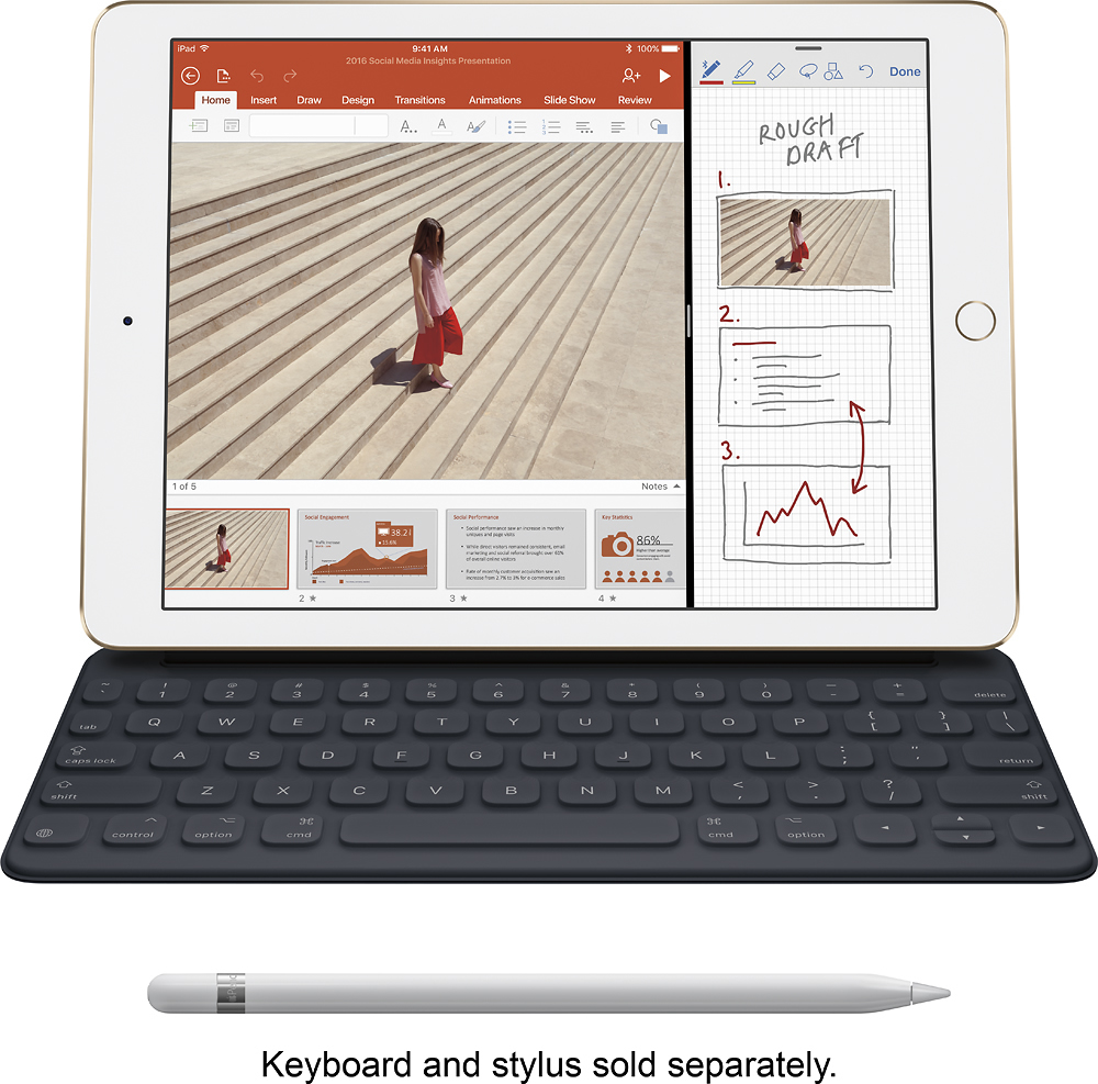 Best Buy: Apple 9.7-Inch iPad Pro with WiFi 32GB Space Gray MLMN2LL/A